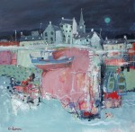 ‘Fishing Village in Moonlight’