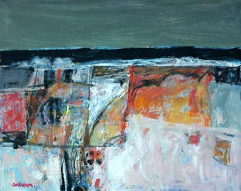 Charles Anderson's painting 'The Shore, Kintyre' is to be auctioned at Christie's auction of Scottish Art
