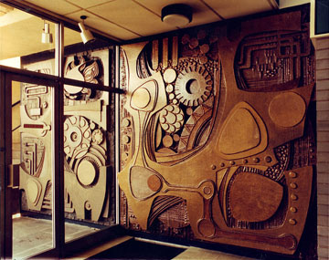 Mural for Bell College of Technology, Hamilton by Charles Anderson